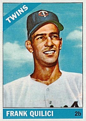 1966 Topps Frank Quilici #207 Baseball Card