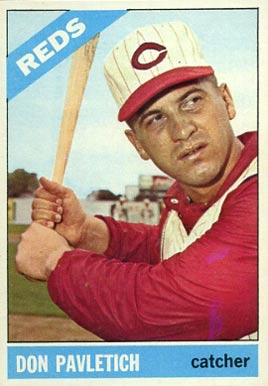1966 Topps Don Pavletich #196 Baseball Card