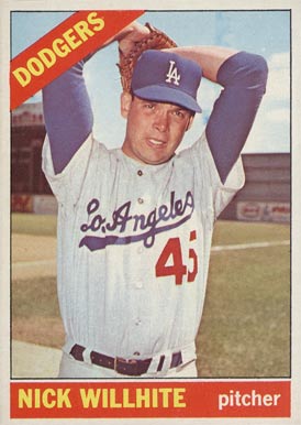 1966 Topps Nick Willhite #171 Baseball Card