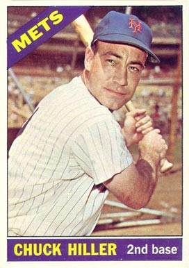1966 Topps Chuck Hiller #154 Baseball Card