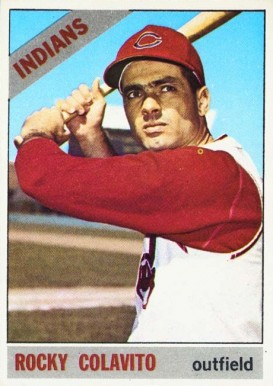 1966 Topps Rocky Colavito #150 Baseball Card