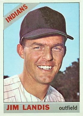 1966 Topps Jim Landis #128 Baseball Card