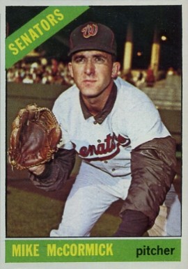 1966 Topps Mike McCormick #118 Baseball Card