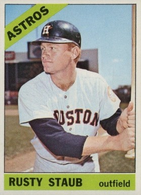 1966 Topps Rusty Staub #106 Baseball Card
