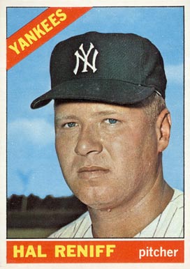 1966 Topps Hal Reniff #68 Baseball Card