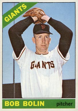 1966 Topps Bob Bolin #61 Baseball Card