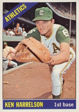 1966 Topps Ken Harrelson #55 Baseball Card