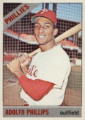 1966 Topps Adolfo Phillips #32 Baseball Card