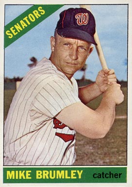 1966 Topps Mike Brumley #29 Baseball Card