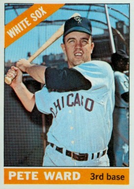 1966 Topps Pete Ward #25 Baseball Card