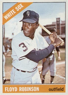 1966 Topps Floyd Robinson #8 Baseball Card