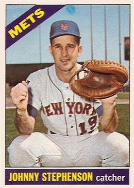 1966 Topps Johnny Stephenson #17 Baseball Card