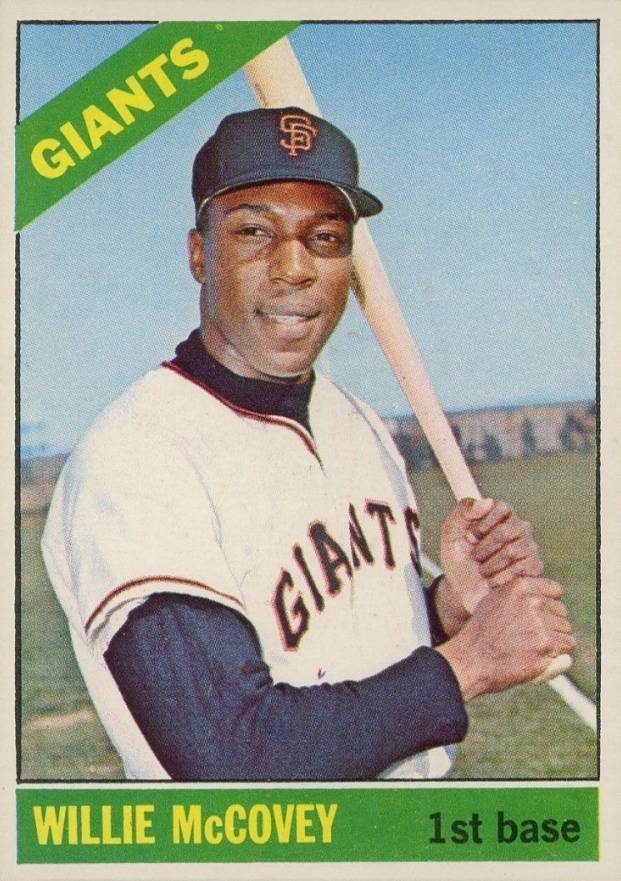 1966 Topps Willie McCovey #550 Baseball Card