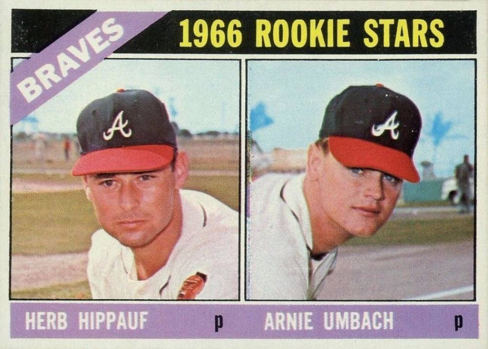 1966 Topps Braves Rookies #518 Baseball Card