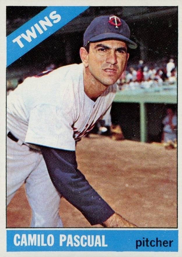 1966 Topps Camilo Pascual #305 Baseball Card