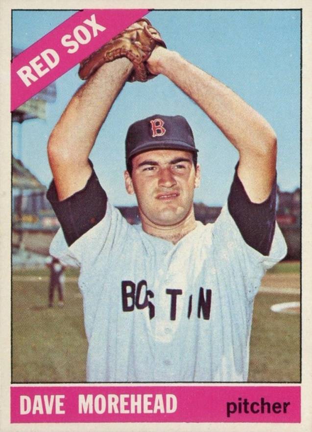 1966 Topps Dave Morehead #135 Baseball Card