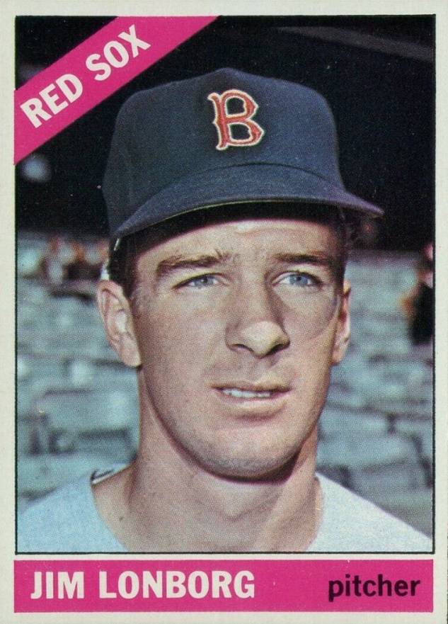 1966 Topps Jim Lonborg #93 Baseball Card