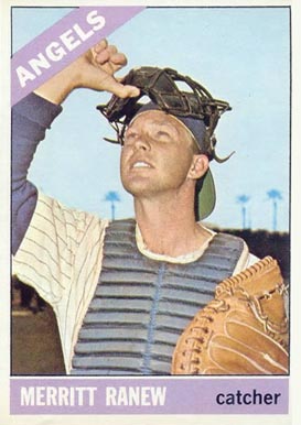 1966 Topps Merritt Ranew #62s Baseball Card