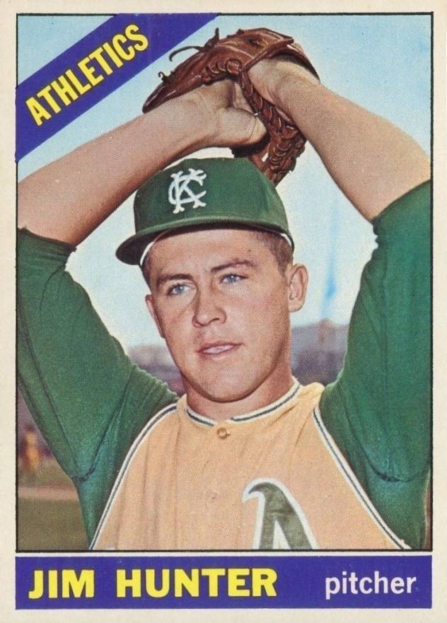 1966 Topps Jim Hunter #36 Baseball Card