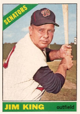 1966 Topps Jim King #369 Baseball Card