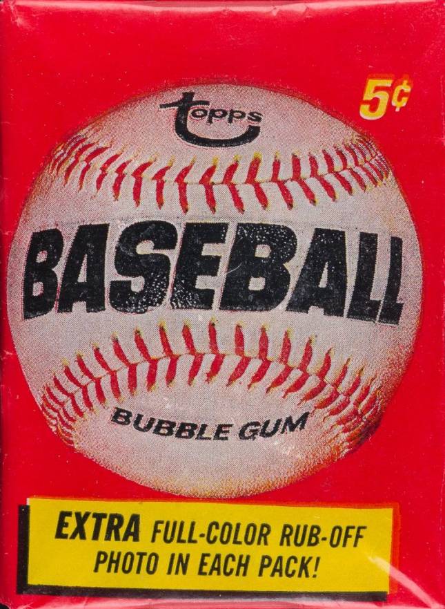 1966 Topps Wax Pack #WP Baseball Card