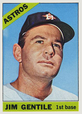 1966 Topps Jim Gentile #45 Baseball Card