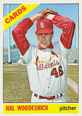 1966 Topps Hal Woodeshick #514 Baseball Card