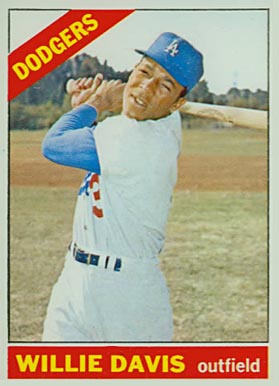 1966 Topps Willie Davis #535 Baseball Card