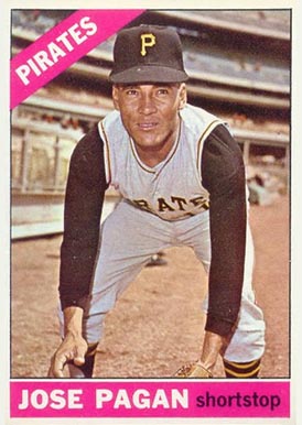 1966 Topps Jose Pagan #54 Baseball Card