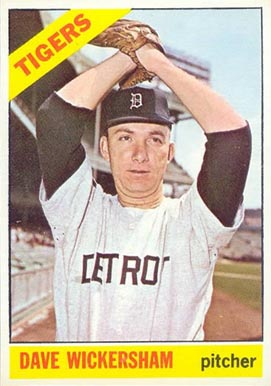 1966 Topps Dave Wickersham #58 Baseball Card