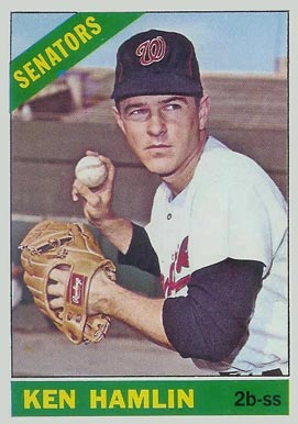 1966 Topps Ken Hamlin #69 Baseball Card