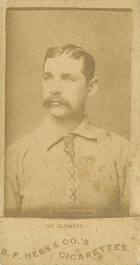 1888 S.F. Hess Big League Joe Gerhardt # Baseball Card
