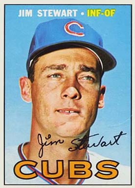 1967 Topps Jim Stewart #124 Baseball Card