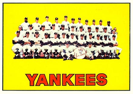 1967 Topps New York Yankees #131 Baseball Card