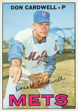 1967 Topps Don Cardwell #555 Baseball Card