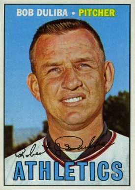 1967 Topps Bob Duliba #599 Baseball Card