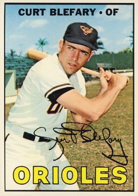 1967 Topps Curt Blefary #180 Baseball Card