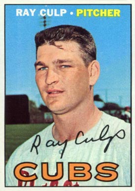 1967 Topps Ray Culp #168 Baseball Card