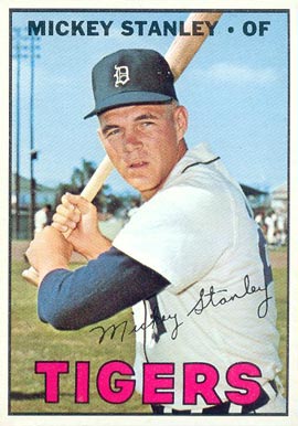 1967 Topps Mickey Stanley #607 Baseball Card