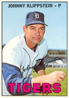1967 Topps Johnny Klippstein #588 Baseball Card