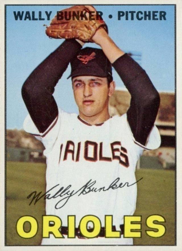 1967 Topps Wally Bunker #585 Baseball Card