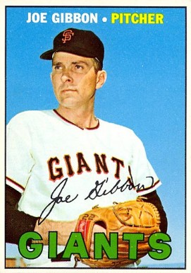 1967 Topps Joe Gibbon #541 Baseball Card