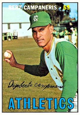 1967 Topps Bert Campaneris #515 Baseball Card