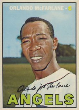 1967 Topps Orlando McFarlane #496 Baseball Card