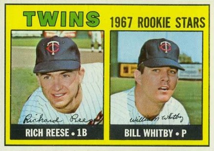 1967 Topps Twins Rookies #486 Baseball Card