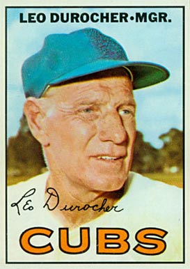 1967 Topps Leo Durocher #481 Baseball Card