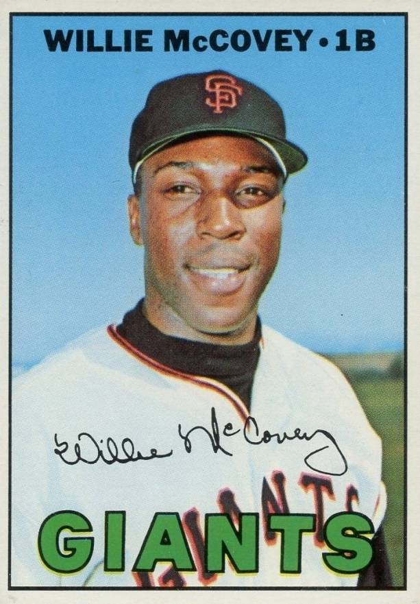1967 Topps Willie McCovey #480 Baseball Card