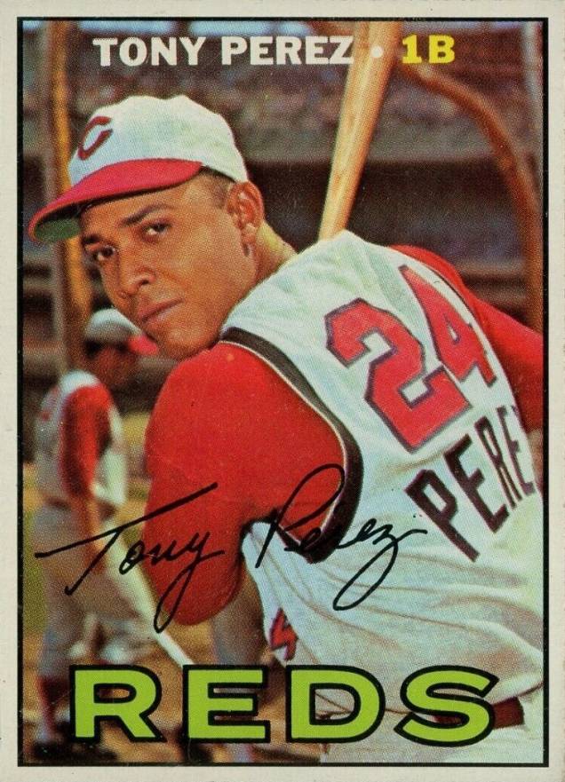 1967 Topps Tony Perez #476 Baseball Card