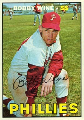 1967 Topps Bobby Wine #466 Baseball Card