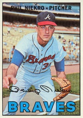 1967 Topps Phil Niekro #456 Baseball Card